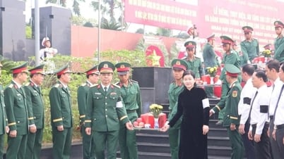 Đồng Nai: Truy điệu, an táng hài cốt liệt sĩ hy sinh tại sân bay Lộc Ninh