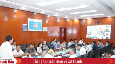 Reconociendo los esfuerzos de la Compañía Eléctrica Thanh Hoa para superar las consecuencias de la tormenta No. 5