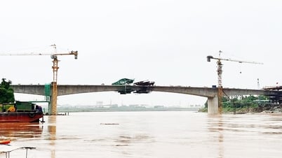 Neue Phong-Chau-Brücke in der Provinz Phu Tho geschlossen