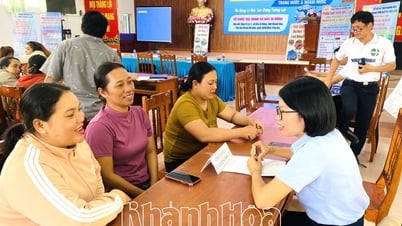 Hơn 100 lao động tham gia phiên giao dịch việc làm tại xã Bác Ái Đông