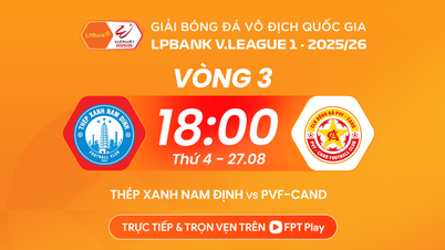 8월 27일 18:00 Nam Dinh vs PVF-CAND 경기에 대한 의견: 반드시 이겨야 하는 미션