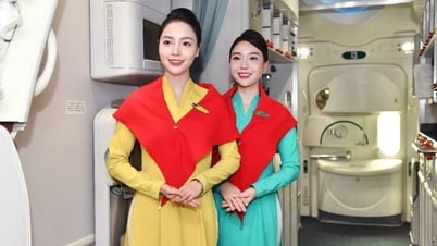 Vietnam Airlines opère le vol « Décollage avec fierté vietnamienne » pour célébrer le 80e anniversaire de la fête nationale le 2 septembre