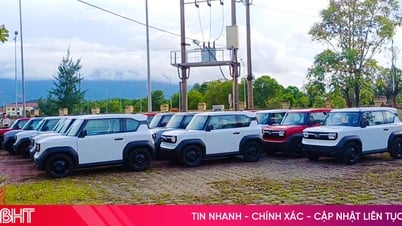 VinFast Ha Tinh вывел на рынок первую партию электромобилей VF3