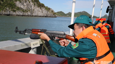 Inspección del entrenamiento de las unidades de la Guardia Costera del Norte