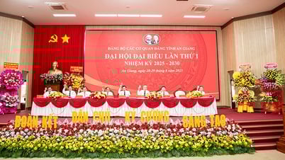 การประชุมคณะผู้แทนคณะกรรมการพรรคและหน่วยงานพรรคจังหวัดอานซาง สมัยที่ 2568-2573 จัดการประชุมเตรียมการ
