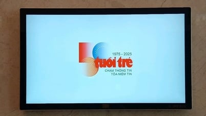 Logo 50 năm thành lập Tuổi Trẻ có mặt ở các tòa nhà tại Hà Nội, TP.HCM, Đà Nẵng