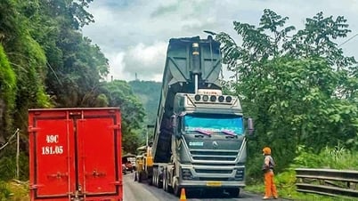 Tạm dừng sửa đường đèo Bảo Lộc do thời tiết xấu