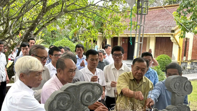 Trang trọng lễ giỗ Tổng Bí thư Hà Huy Tập lần thứ 84