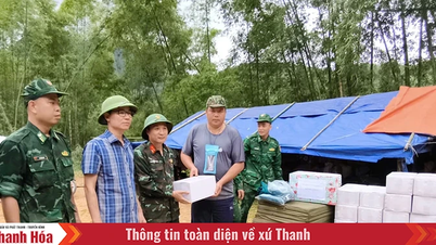 Las Fuerzas Militares de Thanh Hoa ayudan a la población a superar las consecuencias de las tormentas y las inundaciones.
