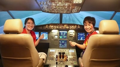 La huella de Vietnam Airlines en la Exposición Nacional de Logros