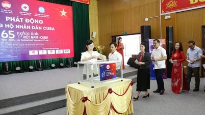 バクニン省はキューバ国民を支援するキャンペーンを開始した