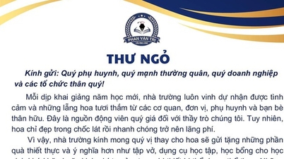Emotional announcements from schools in Ho Chi Minh City before the opening day