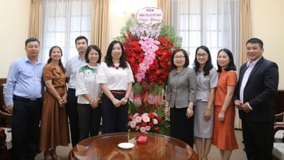 ผู้นำสำนักข่าวเวียดนามแสดงความยินดีครบรอบ 80 ปีการก่อตั้งภาคการทูต