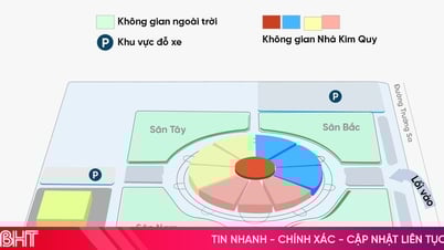 Map of the exhibition of 80 years of national achievements