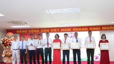 Phường Dương Nội trao Huy hiệu Đảng tặng 41 đảng viên lão thành