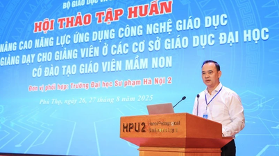 Nâng cao năng lực công nghệ cho giảng viên trường đào tạo giáo viên mầm non