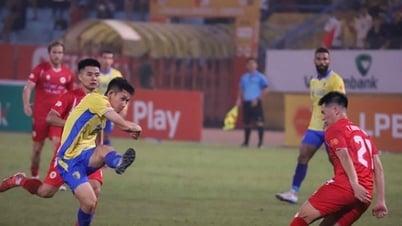 V.League 2025-2026: Defensivfehler, Hanoi FC verlor im Hauptstadt-Derby deutlich gegen die Polizei von Hanoi