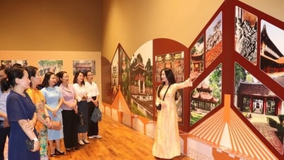 Acercando la imagen del Templo de la Literatura - Quoc Tu Giam al público de la región Central