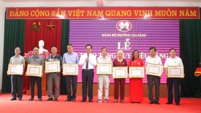 Thai Nguyen : Remise des insignes du Parti le 2 septembre aux membres du Parti