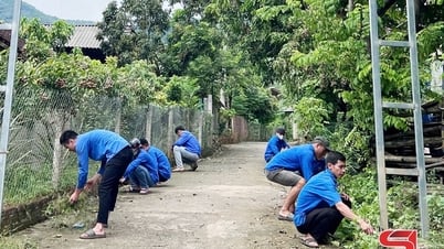 Tuổi trẻ Mường Hung nhiều công trình, phần việc thiết thực