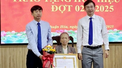 Trao tặng, truy tặng Huy hiệu Đảng cho gần 180 đảng viên