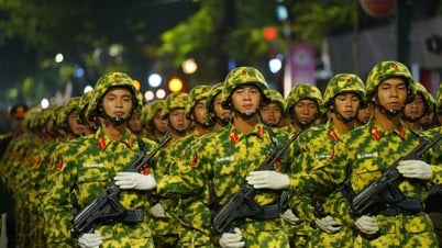 6 forces participated in the parade at the 80th Anniversary of August Revolution and National Day September 2