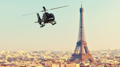 Khám phá Paris bằng trực thăng: Ngắm “kinh đô ánh sáng” từ trên cao