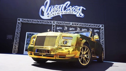 Rolls-Royce Dawn "រុំដោយមាស" នឹងមានវត្តមាននៅ Gumball 3000 2025