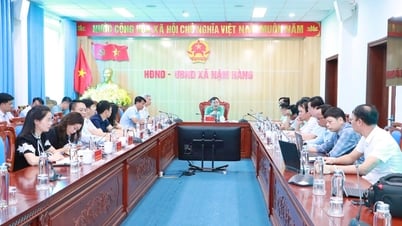 장아띤성 인민위원회 부위원장이 남항읍의 기술 인프라 프로젝트 시행 상황을 시찰했습니다.
