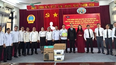 Thúc đẩy tình hữu nghị, hợp tác Tư pháp giữa hai nước Việt Nam - Lào