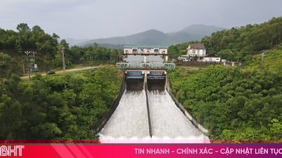 Hồ đập ở Hà Tĩnh ứng phó trước dự báo mưa 500 mm