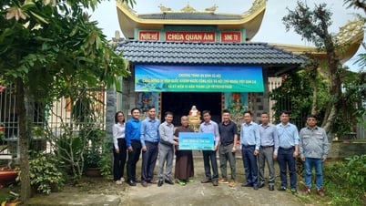 PTSC Long Phu រៀបចំកម្មវិធីសន្តិសុខសង្គមនៅវត្ត Quan Am ទីក្រុង Can Tho