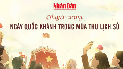 Surat kabar Nhan Dan meluncurkan halaman khusus Hari Nasional di musim gugur yang bersejarah