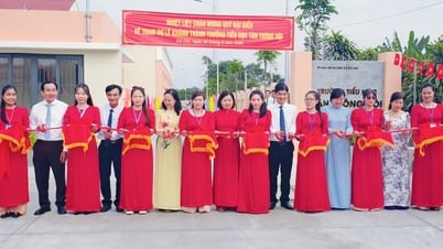 La commune de Cu Chi a inauguré l'école primaire Tan Thong Hoi pour célébrer le 80e anniversaire de la Fête nationale
