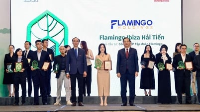 Flamingo Ibiza Hai Tien City mendapat penghargaan sebagai "Proyek layak huni 2024"