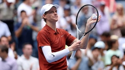 Sinner nối dài chuỗi trận thắng trên sân cứng tại Grand Slam