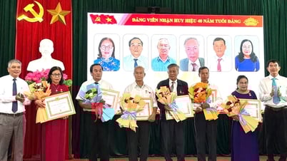 Ghi nhận, tri ân những cống hiến to lớn của các đảng viên