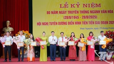 ไทยเหงียน ฉลองครบรอบ 80 ปี วันประเพณีของภาคส่วนวัฒนธรรม