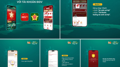 BIDV, Vietcombank, Agribank... แนะพร้อมรับเงินประกันสังคมผ่าน VNeID
