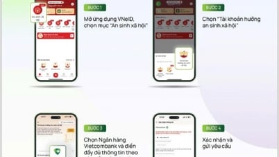 Ngân hàng hướng dẫn người dân nhận quà Quốc khánh