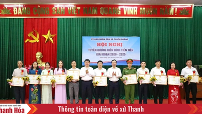 La commune de Thach Quang salue les modèles avancés de la période 2020-2025