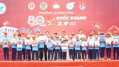 Sôi nổi Ngày hội "Tôi yêu Quảng Phú" chào mừng Quốc khánh 2/9