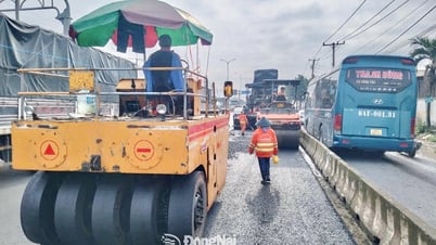 Khắc phục xong nhiều đoạn hư hỏng trên quốc lộ 51