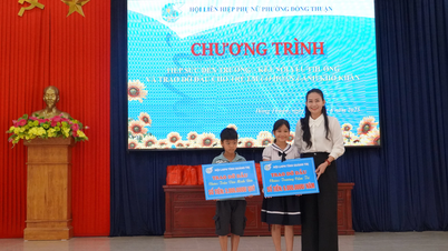 Hỗ trợ cho trẻ em có hoàn cảnh khó khăn tại phường Đồng Thuận