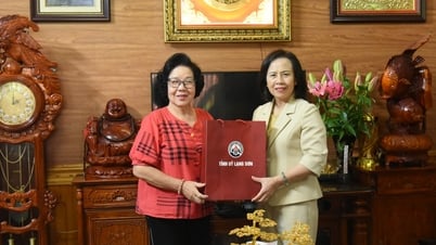 Đồng chí Phó Bí thư Thường trực Tỉnh ủy thăm, tặng quà nguyên lãnh đạo tỉnh