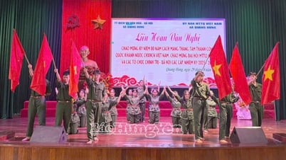 La comuna de Quang Hung organiza un festival de arte