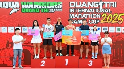 Quảng Trị International Marathon 2025 vinh danh những "đôi chân" xuất sắc