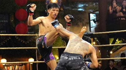 Đá cao chớp nhoáng vào chỗ hiểm, võ sĩ Việt Nam hạ đo ván cao thủ Indonesia