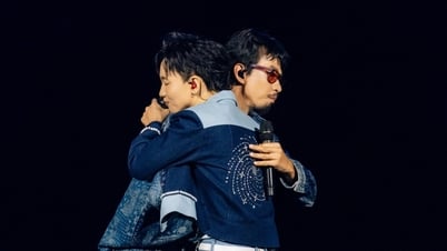 Hoàng Dũng lần đầu kết hợp cùng Đen, tương tác gây sốt tại concert