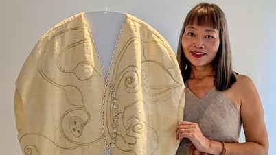 Ngắm thiết kế đặc biệt từ tấm vải do con tằm tự nhả tơ và dệt